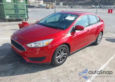 2018 Ford Focus Se из США, поврежденный, VIN 1FADP3F26JL278656
